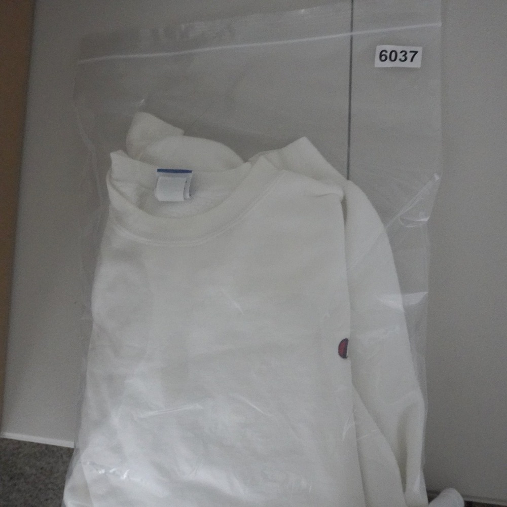 Vintage 90s Champion Sweatshirt Mens XL White Embroidered Logo Made in USA - Picture 10 of 10